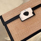Aisha clutch Raffia