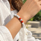 BRACELET STONE  Howlite.