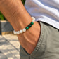 bracelet Malachite stone