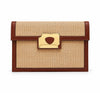 Aisha clutch Raffia